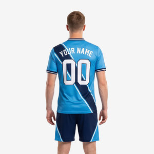 ชุดกีฬาราคาถูก ชุดฟุตบอลสั่งทำพิเศษ แห้งเร็ว เสื้อฟุตบอลชาย ขายดี 100% โพลีเอสเตอร์ ชุดฟุตบอลผู้ใหญ่ 2026 - Product Image 3
