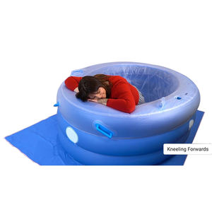 Piscina de parto inflable blanca de PVC personalizada para <span class=keywords><strong>embarazadas</strong></span> y adultos, baño de hielo portátil, recuperación, Fitness, hombres, bañera de hielo inflable, piscina de nacimiento - Product Image 3