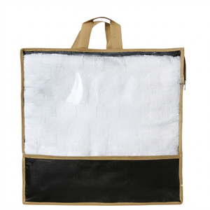Ensemble de 2 serviettes douces et absorbantes en coton 100% de qualité supérieure pour le Hajj et l'Omra, avec logo personnalisé OEM - Product Image 5
