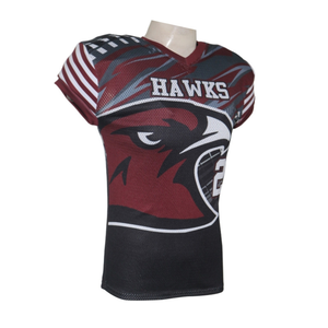 Durable American Football Jersey Moisture Wicking Quick Dry Polyester Mesh Teamwear Custom American Football Jersey High Quality - Product Image 4