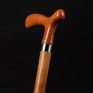 Canne de marche confortable en bois, faite à la main, durable, avec poignée de forme naturelle pour la rééducation des personnes âgées Feng Angel - Product Image 4