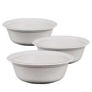 Elegant Premium Modern Luxury 180ml Bagasse Disposable Bowl <b>Pulp</b> Moulded Eco Friendly Sustainable Biodegradable Food Party - Product Image 2