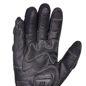 Guantes de Moto Transpirables con Pantalla Táctil para Hombre, Guantes Cortos de Carreras de Motocicleta para Ciclismo - Product Image 5