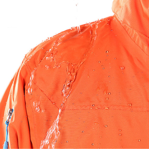 Vestes coupe-vent en polyester à fermeture éclair pour hommes, style hip-hop, logo personnalisé, streetwear, vêtements d'extérieur à capuche pour hommes - Product Image 4