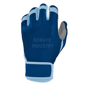 ถุงมือตีเบสบอลแบบกำหนดเองจากโรงงาน OEM พร้อมโลโก้ส่วนตัว ป้องกันการสั่นสะเทือน ทำจากหนัง สำหรับซอฟต์บอล เหมาะสำหรับผู้ใหญ่และเยาวชน ฝึกซ้อม - Product Image 4