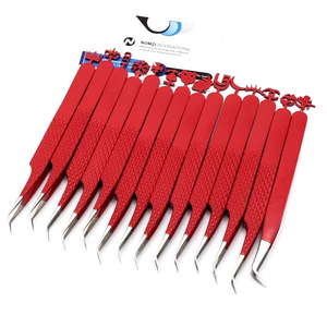 แหนบต่อขนตาหนาแบบปิดได้อย่างแม่นยำเป็นมิตรต่อสิ่งแวดล้อม - Product Image 1