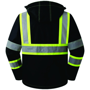 Veste de travail haute visibilité, gilet de sécurité réfléchissant pour la construction, l'industrie, l'entrepôt, la circulation et l'utilisation en extérieur - Product Image 2