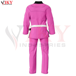 Trajes de Judo Rosa para Mujer, Transpirables, 100% Algodón, Ropa de Artes Marciales con Movimiento Fácil, Uniforme al por Mayor, Trajes de Judo Ligeros - Product Image 2