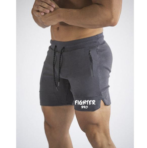 Pantalones Cortos Deportivos de Algodón para Hombre, para Gimnasio, Entrenamiento, Atletismo, Correr, Secado Rápido, Diseño Personalizado - Product Image 1
