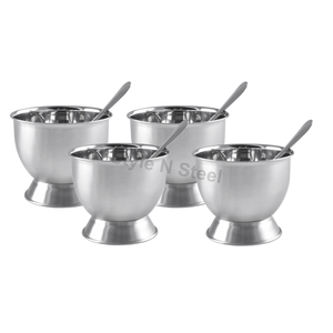 Vaso para helado con cuchara de acero inoxidable - Product Image 2