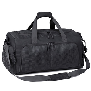 Bolsa de Gimnasio de Nailon de Alta Gama con Separación para Seco y Húmedo, Gran Capacidad, Resistente al Agua, para Deportes, Viajes, Yoga y Gimnasio, con Correa Ajustable - Product Image 3