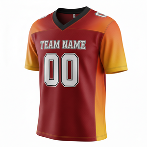 Maillots de football personnalisés par sublimation pour adultes, manches courtes, maille respirante, séchage rapide, antibactériens, anti-UV, grandes tailles - Product Image 6
