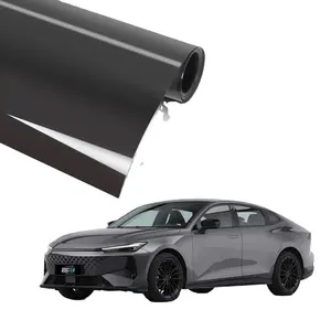 Doorzichtige Autoruit Film Auto Glas Wrap Oem Raam Tint Goedkope Auto Voorruit Verven Autoverzorging Black Carbon