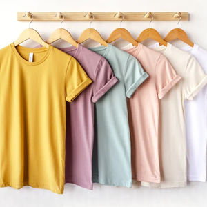 T-shirts à manches courtes Bella Canvas 3001cvc Heather Red Unisexe Heather CVC T-shirt - Product Image 6