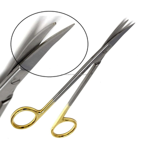 กรรไกรผ่าตัดสแตนเลส SuperCut Kelly แบบโค้ง 6.25 นิ้ว ชุดเครื่องมือผ่าตัด ได้รับการรับรองมาตรฐาน CE ISO ผู้ผลิต OEM ODM - Product Image 5