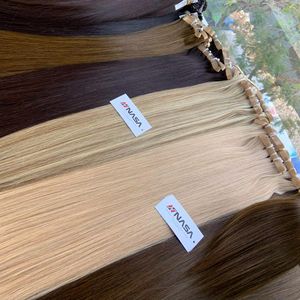 Extensiones de Cabello Humano Natural Vietnamita Nasa Hair, 100g, Cinta Adhesiva Normal, Cabello Eslavo Premium en Todos los Colores, 50cm - Product Image 1