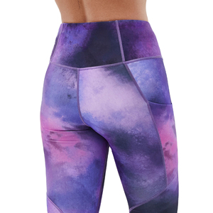 Leggings de sport pour femmes entièrement sublimés avec poche, longueur cheville, pour la course, le yoga, le fitness et la gym - Product Image 5