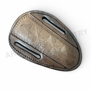 Handmade High Carbon Steel Leather Cowboy Hunting Camping Knife Sheath <b>Drop</b> Point Straight Belt Carry OEM Customizable Outdoor - Product Image 2