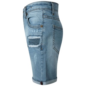 Shorts de mezclilla de primera calidad para hombre, diseñados para la moda y la funcionalidad. Ropa casual versátil, perfecta para el verano y actividades al aire libre. - Product Image 6