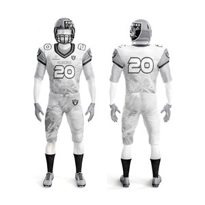 OEM Custom American Football Jersey and Pants Set – Neon Green <b>Elite</b> Football Uniform with Full Sublimation Team Uniforms - Product Image 6