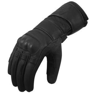 Guantes de Invierno de Cuero Genuino de Alta Calidad con Diseño Térmico Ecológico, Ajuste Cómodo para Uso Casual y Formal - Product Image 5