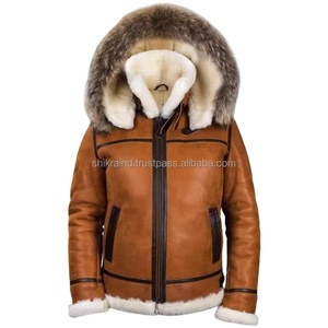 Nouveau modèle Veste de motard en cuir imprimé toutes saisons pour hommes Vêtements d'extérieur décontractés de style européen avec fermeture à glissière sur le devant - Product Image 1