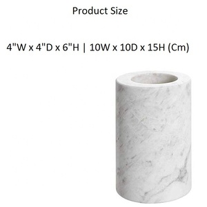 Soporte de vela de Pilar largo para decoración moderna del hogar, soporte de vela de mármol Natural de alta calidad para Navidad y eventos, soportes decorativos - Product Image 6