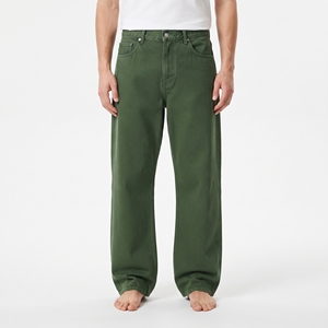Pantalones Vaqueros Holgados para Niño, Corte Casual, Cintura Media, con Bolsillos, Estilo Urbano Moderno, Cómodos para Uso Diario - Product Image 5