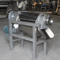 Commerciële Fruitschroefpers Sinaasappelpers Afzuigmachine Mango Appelvruchtensap Machine