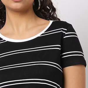T-shirts pour femmes, t-shirts surdimensionnés pour femmes, coton et polyester, t-shirt décontracté à manches courtes - Product Image 5