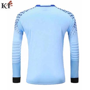 Nouveaux maillots de gardien de but de football, ensemble de tenue d'entraînement de football, kits de protection, uniformes de gardien de but, 100% polyester, sans manches, USA UK - Product Image 2