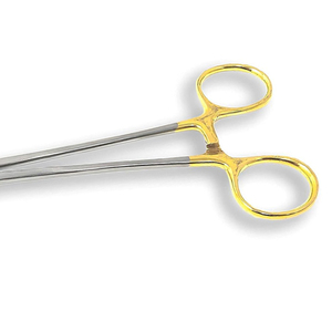 คีมจับเข็มสเตนเลสสตีลแบบแมนนวล ขนาด 21 ซม. คุณภาพพรีเมียม ปลายเข็มเคลือบ CVD สำหรับการเย็บผ่าตัด - Product Image 5