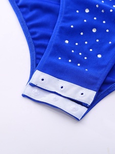Traje de Baile Latino para Mujer, Leotardo de una Pieza para Práctica de <span class=keywords><strong>Tango</strong></span>, Chacha, Rumba, Samba, Actuaciones y Fiestas - Product Image 5