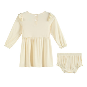 Combinaison pour bébé fille <span class=keywords><strong>OKIDS</strong></span> 100% fibre de bambou confortable - Product Image 3