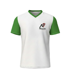 T-shirts à manches courtes pour hommes, coupe classique, col en V, jersey uni, 100% coton, haute qualité, respirant, séchage rapide, avec logo personnalisé - Product Image 1