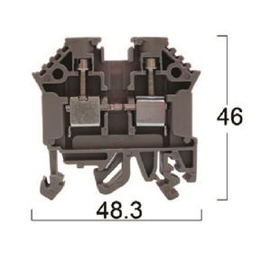 Terre HT-10E à travers le bornier, jaune-vert, 10mm2 - Product Image 3