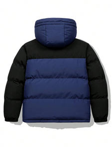 Veste matelassée premium pour homme, légère, isolante, coupe-vent, zippée, pour l'hiver, les voyages en plein air et les températures froides - Product Image 2