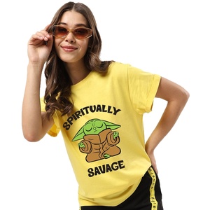 Chemises de vêtements imprimées personnalisées pour femmes Tissu en coton à manches courtes T-shirt imprimé de qualité supérieure T-shirts de femmes à manches courtes de meilleur niveau - Product Image 1