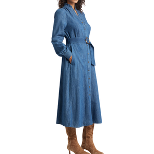 Vestidos Vaqueros para Mujer, Personalizables, Tela Cómoda, Venta al por Mayor, Muestra Gratis, Mejor Calidad - Product Image 3