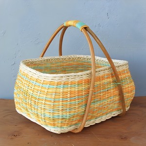 Rattan carrier <b>hamper</b> wholesale picnic baskets competitive price natural fiber basket <b>hampers</b> - Product Image 4