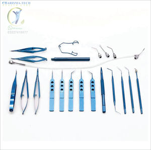 Instrumentos Quirúrgicos Oftálmicos de Acero, Juego Manual para Cataratas, Certificado CE Clase I, Uso Hospitalario, Venta Directa de Fábrica - Product Image 3