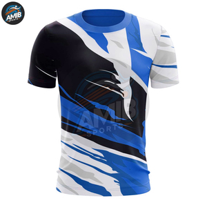Camisetas de Sublimación de Alta Calidad para Hombre, Más Vendidas, Diseño Nuevo, Tejidas, de Bajo Precio, Camisetas Térmicas de Sublimación - Product Image 3