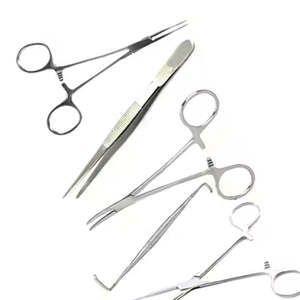 Instrumentos Básicos de Cirugía General, Instrumentos Médicos de Acero Inoxidable para Laparotomía Manual Más Vendidos, Certificados CE por GUJJAR - Product Image 4