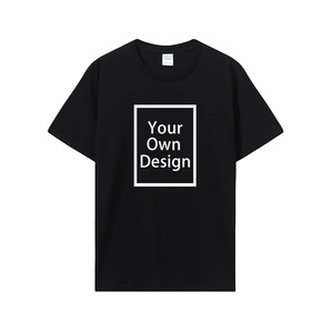 T-shirt en coton à manches courtes surdimensionné pour homme, style streetwear, épaules tombantes, fabricant en gros, t-shirt personnalisé - Product Image 2