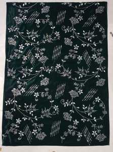 VELVET ALL OVER SWAROVSKI AND MIRROR WORK <b>SHAWL</b> OR <b>SCARF</b> - Product Image 2