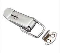 Loquet à griffes rigides en acier inoxydable 304 robuste, certifié ISO 9001:2015, chromé, grande variété, 132 cylindres de serrure