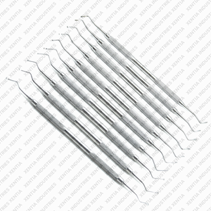 Juego Profesional de 10 Excavadores Dentales de Doble Punta de Acero Inoxidable para Restauración y Eliminación de Caries, Instrumentos Quirúrgicos - Product Image 6