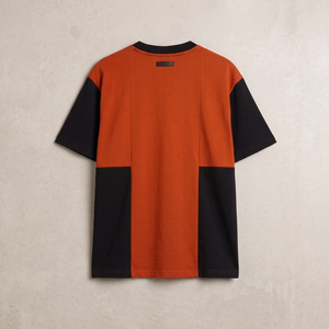 เสื้อยืดโออีเอ็มทรงดรอปโชว์เดอร์ ผู้ชาย ผ้าฝ้าย 100% คอกลม แขนสั้น เสื้อยืดผู้ชาย สไตล์สตรีทฤดูร้อน เสื้อยืดโอเวอร์ไซส์ผู้ชาย - Product Image 2