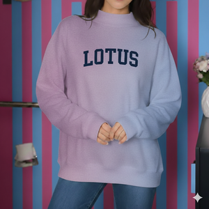 เสื้อไหมพรมคอเต่าทรงโอเวอร์ไซส์สำหรับผู้หญิง ผ้าฝ้ายผสมโพลีเอสเตอร์เนื้อสัมผัสนุ่มสบาย  รับสั่งทำโลโก้ด้านหน้า  สินค้าขายดี - Product Image 1