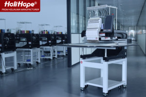 Máquina de Bordar Plana de Una Cabeza de Nivel Industrial HOLiHOPE, Más Económica que la Máquina de Bordar <span class=keywords><strong>Happy</strong></span> <span class=keywords><strong>Japan</strong></span>, de la Fábrica Más Grande de China - Product Image 3